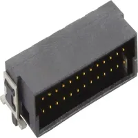 HARTING Har Flex Series Angled Surface Male Connector, 44 Contact(s), 1.27 mm Pitch, 2 Row, Unshrouded