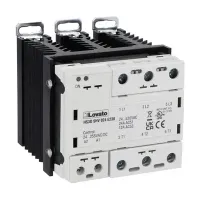 Lovato HS3D Series Relay, 24 A Load, Screw Mount, 520 V Load, 255V Control