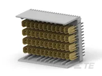 TE Connectivity, Z-PACK HM-Zd 2.5 mm Pitch High Speed Backplane Connector, Vertical Male, 12 Column, 8 Row, 96 Way