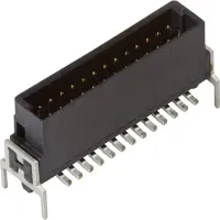 HARTING Har Flex Series Straight Through Hole Male Connector, 100 Contact(s), 1.27 mm Pitch, 2 Row, Shrouded