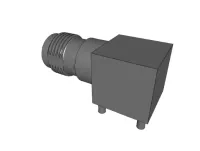 Molex 73216 Series Through Hole Female TNC, 50 Ω, Right Angle Body Through Hole