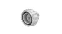 Huber+Suhner 11_716-50-0-150/033_-E Series Free Hanging Male Coaxial Connector, 50 Ω, Straight Body Crimp