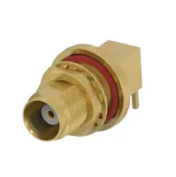 TE Connectivity 2503 Series Board Male TNC, 50 Ω, Right Angle Body Through Hole