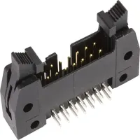 HARTING SEK Standard Series Angled PCB Male Connector, 24 Contact(s), 2.54 mm Pitch, 2 Row, Shrouded