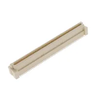 Amphenol ICC BergStak+™ 0.80 mm Series Vertical Surface Receptacle, 120-Contact, 2 Row, 0.8 mm Pitch SMT/Through-Hole
