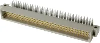 HARTING DIN 41612 96 Way 2.54 mm Pitch, Type PCB, Type Connector, Type Solder Pin, 3 Row Male, Angled Connector