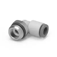 Camozzi 7000 Series, G7522 16-3/4 Brass, Technopolymer Elbow Fitting, Male, G 3/4 in, G, 16mm Push Fit
