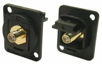RS PRO CP Series Panel Mount Female SMA, 50 Ω, Straight Body Plug-In