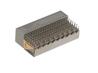 TE Connectivity, Z-PACK Hard Metric Backplane Connector, Right Angle Female, 19 Column, 5 Row, 125 Way