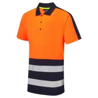 Supertouch SHV Orange Unisex Polo Shirt 4XL