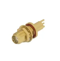 TE Connectivity 2502 Series Panel Male SMA, 50 Ω, Straight Body Through Hole
