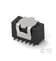 TE Connectivity AMPMODU Series Vertical Board Receptacle, 12-Contact, 2 Row, 1 mm Pitch Surface Mount