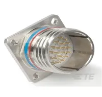 TE Connectivity, DTS, Copper Alloy Straight 10 Way Circular Connector Female, Female Contacts,Shell Size 13, Threaded,