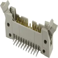 HARTING SEK Standard Series Angled PCB Male Connector, 64 Contact(s), 2.54 mm Pitch, 2 Row, Shrouded