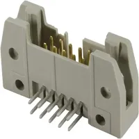 HARTING SEK Standard Series Angled PCB Male Connector, 60 Contact(s), 2.54 mm Pitch, 2 Row, Shrouded