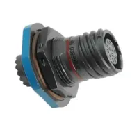 TE Connectivity, DTS, Copper Alloy Straight 19 Way Nut Circular Connector Female Olive Drab, Female Contacts,Shell Size