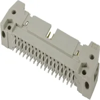HARTING SEK Standard Series Straight PCB Male Connector, 64 Contact(s), 2.54 mm Pitch, 2 Row, Shrouded