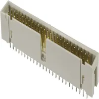 HARTING SEK Low-Profile Series Straight PCB Male Connector, 40 Contact(s), 2.54 mm Pitch, 2 Row, Shrouded