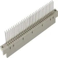 HARTING DIN 41612 64 Way 2.54 mm Pitch, Type PCB, Type Connector, Type Solder Lug, 2 Row Female, Straight Connector
