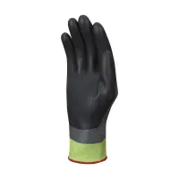 Showa XC822 Black, Grey 18 Gauge, Tungsten Glove, Size L, Nitrile Coating