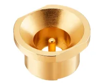 Hirose PO(M2) Series Surface Male RF, 50 Ω, Straight Body Solder