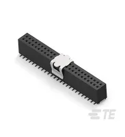 TE Connectivity AMPMODU Series Vertical Board Receptacle, 50-Contact, 2 Row, 1 mm Pitch Surface Mount