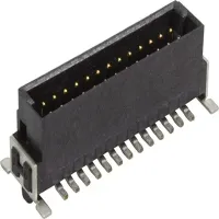 HARTING Har Flex Series Straight Surface Male Connector, 48 Contact(s), 1.27 mm Pitch, 2 Row, Shrouded