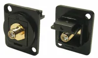 RS PRO SMA Connector Series Panel Female SMA, 50 Ω, Straight Body Plug-In