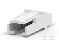 TE Connectivity, AMP Male Housing, 2.5 mm Pitch, 3 Way, 1 Row Straight