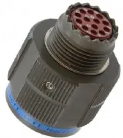 Amphenol Limited, TV06RW, Copper Alloy Straight 22 Way Cable MIL Spec Circular Connector Male Grey, Female