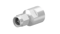 Huber+Suhner 11_SMA-50-0-150/033_-E Series Free Hanging Male Coaxial Connector, 50 Ω, Straight Body Crimp