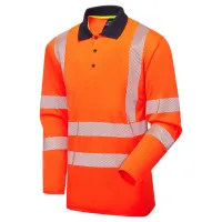 Supertouch SHV Orange Unisex Polo Shirt 4XL