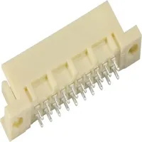 HARTING DIN 41612 20 Way 2.54 mm Pitch, Type PCB, Type Connector, Type Solder Pin, 2 Row Male, Straight Connector
