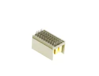 TE Connectivity, Z-PACK HM-Zd 2.5 mm Pitch High Speed Backplane Connector, Vertical Male, 10 Column, 4 Row, 40 Way