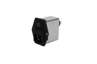 Astrodyne TDI RP188H-3-4.7-QD, 250V 4.7A Screw Filter Unit Male, Quick Disconnect