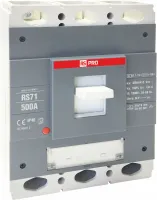RS PRO, RS, RS71 Circuit Breaker 3-Pole 500A, Breaking Capacity 36 kA