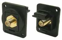 RS PRO RS Pro Series Panel Female BNC, 50 Ω, Straight Body Connector