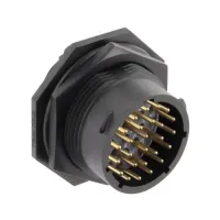 Souriau Sunbank by Eaton Circular Connector, 26 Contacts, Panel Nut, Socket, Female, IP68, IP69K, UTSX Series