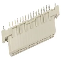 HARTING DIN 41612 32 Way 2.54 mm Pitch, Type PCB, Type Connector, Type Solder Pin, 2 Row Female, Straight Connector