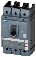 Siemens, SENTRON, 3VA Circuit Breaker 3-Pole 25A, Breaking Capacity 100 kA, Screw
