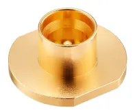 Hirose PO(M2) Series Surface Male RF, 50 Ω, Straight Body Solder