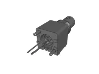 Molex 73171 Series Panel Mount Female BNC, 50 Ω, Straight Body Through Hole