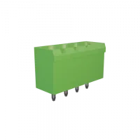 Conex-It HMSA Series Vertical PCB PCB Header, 2 Contact(s), 3.81 mm Pitch, 1 Row, Shrouded