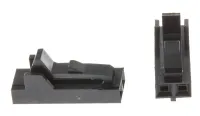 TE Connectivity, AMPMODU MTE Female Connector Housing, 2.54 mm Pitch, 2 Way, 1 Row Straight