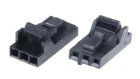 TE Connectivity, AMPMODU MTE Female Connector Housing, 2.54 mm Pitch, 3 Way, 1 Row Straight