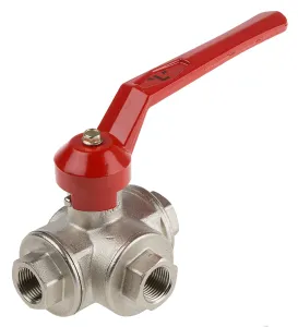 RS PRO Brass Ball, Ball Valve
