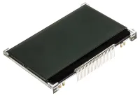 Displaytech 64128M FC BW-RGB 64128M Graphic LED LCD Monochrome Display, Black on Blue, Red, Green