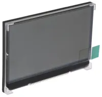 Displaytech 64128M FC BW-3 64128M Graphic LED LCD Monochrome Display, White on Black