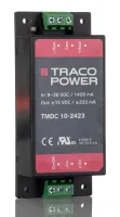 TRACOPOWER TMDC 10 DC/DC Converter, 15V dc/, 36V dc Input 333 mA, 9V Input, Chassis Mount, 80 °C Max Temp -40 °C Min