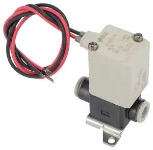 SMC Solenoid Valve VDW20JZ1D, 2 Port, NC, 12V dc M5, M5